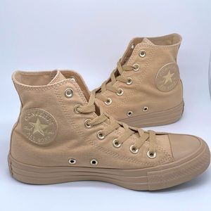 Converse | Shoes | Converse Chuck Taylor Nude Ctas Hi Top Sneakers 7 |  Poshmark